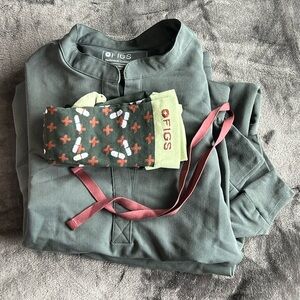 Figs Scrubs (Top/Bottoms/Socks)